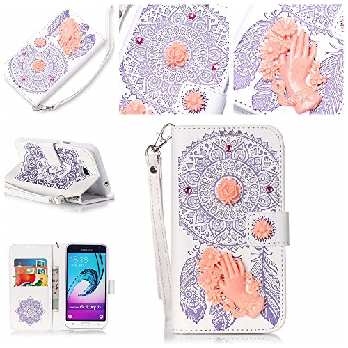 Coque Etui pour Galaxy J3 (2016), Galaxy J3 (20...