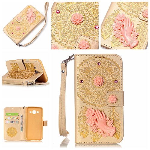 Coque Etui pour Galaxy J5, Galaxy J5 Coque en C...