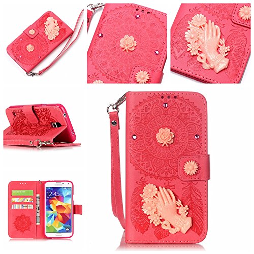 Coque Etui pour Galaxy S5, Galaxy S5 Coque en C...