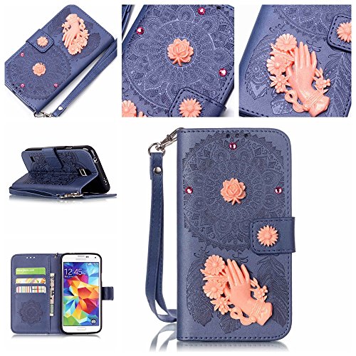 Coque Etui pour Galaxy S5, Galaxy S5 Coque en C...