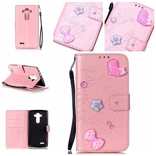 Coque Etui pour LG G4,LG G4 Lanyard Strap Coque...