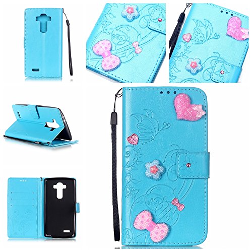 Coque Etui pour LG G4,LG G4 Lanyard Strap Coque...