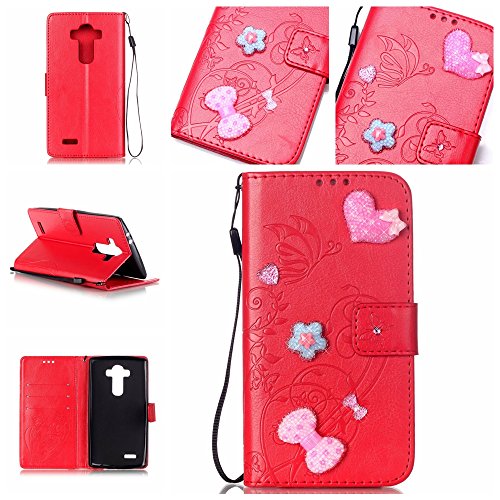 Coque Etui pour LG G4,LG G4 Lanyard Strap Coque...