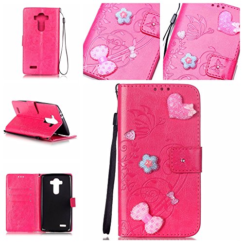 Coque Etui pour LG G4,LG G4 Lanyard Strap Coque...