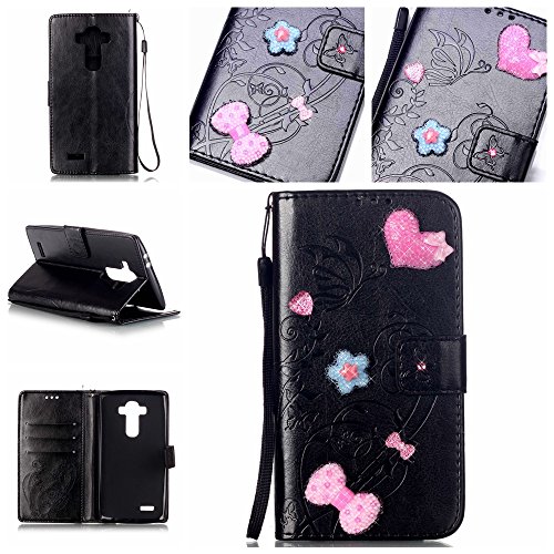 Coque Etui pour LG G4,LG G4 Lanyard Strap Coque...