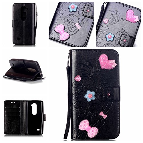Diamond pu cuir case etui - multi-function ferm...