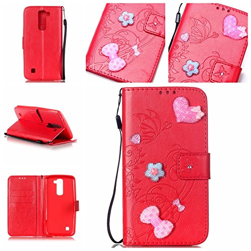 Diamond pu cuir case etui - multi-function ferm...