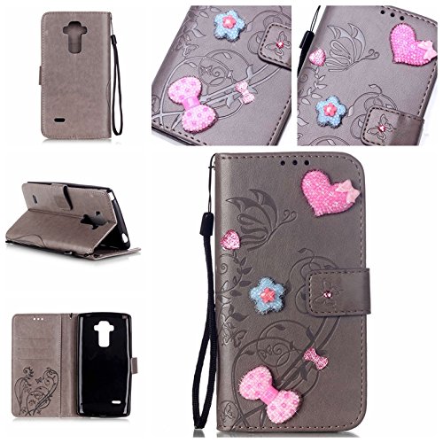 Diamond pu cuir case etui - multi-function ferm...