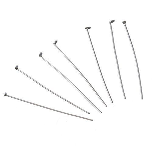 HOUSWEETY Lot de 500 Pcs Tiges Clous a Tete Pla...