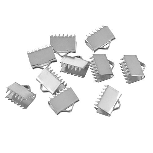 HOUSWEETY Lot de 10 Pcs Fermoir Griffe en Acier...