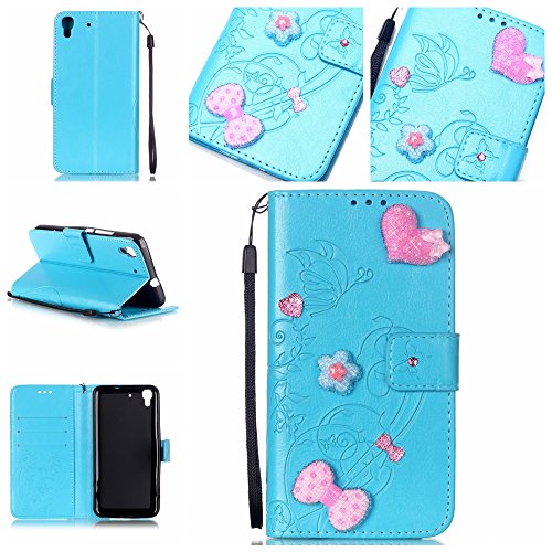 Coque pour huawei y6,housse en cuir pour huawei...