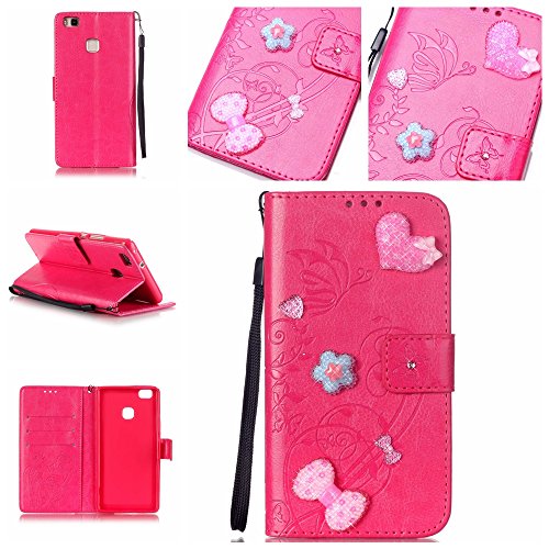 Coque pour huawei p9 lite,housse en cuir pour h...