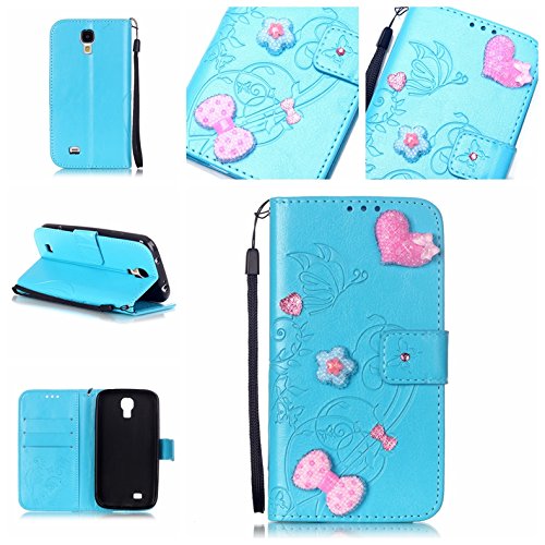 Coque pour samsung galaxy s4 i9500,housse en cu...