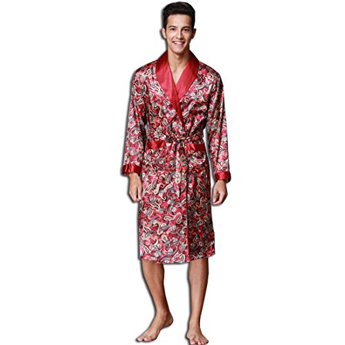 Homme robes de chambre kimonos vêtements de nui...