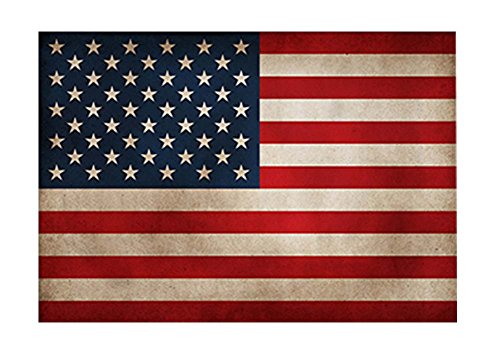 Retro Footcloth Pour la maison, Design Drapeau