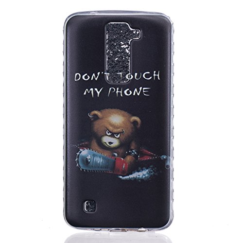 Etui LG K7, Coque LG K7, Cozy Hut® Angry Ours P...