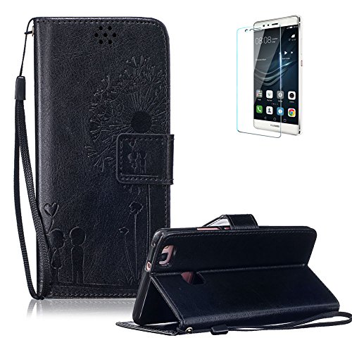 Huawei P9 Lite Portefeuille Magnétique Flip Hou...