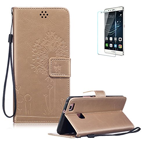 Huawei P9 Lite Portefeuille Magnétique Flip Hou...