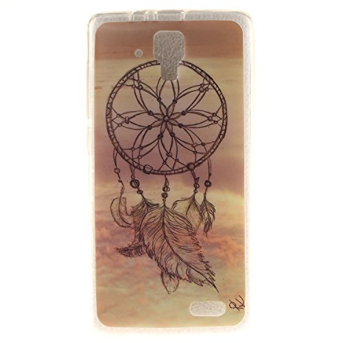 Cozy Hut Coque pour Lenovo A536, Etui pour Lenovo A536,Cozy Hut® Transparente Ultra Mince Souple TPU Silicone Avec Blanc Dessin Etui Housse de Protection Coque Étui Case Cover pour Lenovo A536 - Housse Etui Protection Full Silicone Souple Ultra Mince Fine Slim, TPU avec Absorption de Choc, Etui Silicone Transparente, Très Légère / Ajustement Parfait / Coque pour Lenovo A536 - Dreamcatcher code EAN B01LW9KR11 