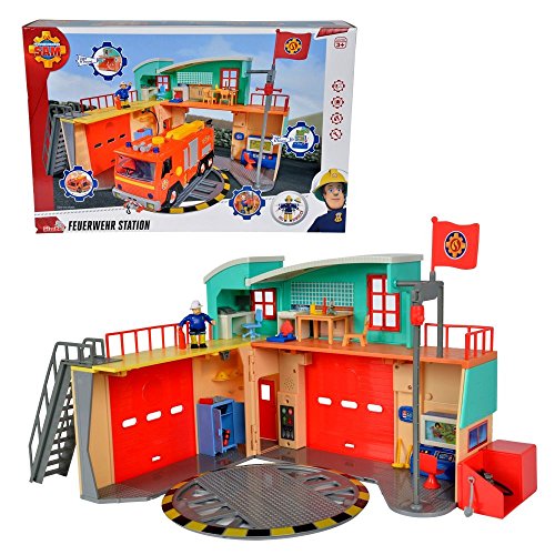 Fireman Sam - Grande Station de Feu avec la Lumière et le Son B01LWI7PSM Simba Fireman Sam - Grande Station de Feu avec la Lumière et le Son B01LWI7PSM Simba