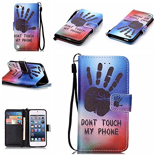 Coque pour apple ipod touch 5/6,housse en cuir ...