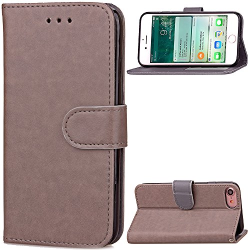 Coque pour iphone 7 (4,7 zoll),housse en cuir p...