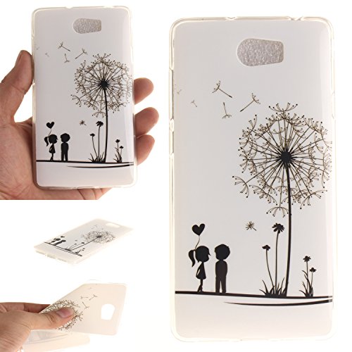 Coque pour huawei y5 ii,housse en cuir pour hua...