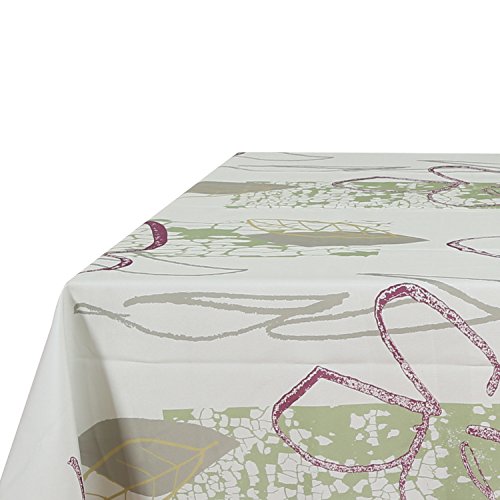 Nappe rectangulaire motif nappe fleurie 130x220...