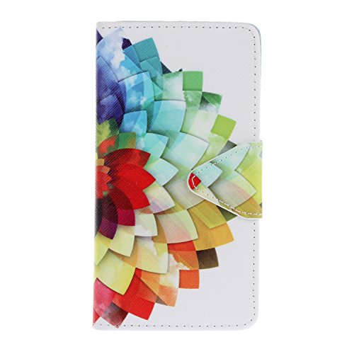 Portefeuille housse coque à rabat pour huawei p...