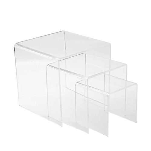 Combination of Life Combinaison de vie de douche en acrylique transparent Lot de 3, Acrylique, claire, 3"4"5" code EAN B01LXLCHU5 