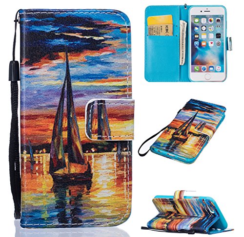 Coque pour iphone 6 6s (4,7 zoll),housse en cui...