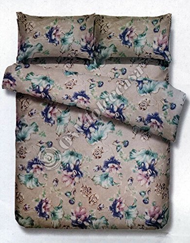 Housse de couette 2 places microfibre imprimé