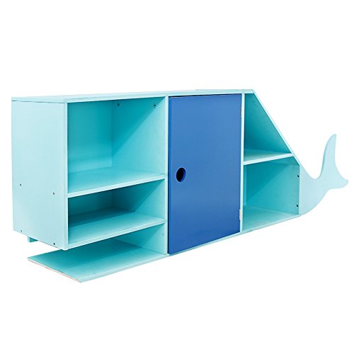 Table de nuit en bois style dauphin océan pour ...