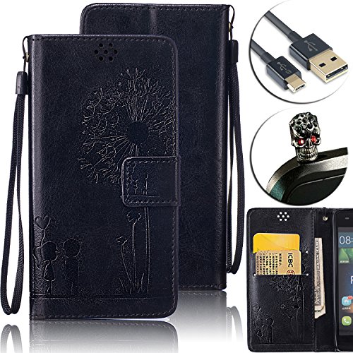 Cuir Étui Coque pour Huawei P8 Lite Flip Case C...