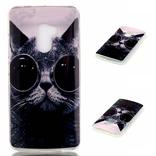 BONROY Coque pour lenovo a7010,housse en cuir pour lenovo a7010,imprimé étui en cuir pu cuir flip magnétique portefeuille etui housse de protection bonroy® coque étui case cover avec stand support avec des cartes de crédit slot et fonction support pour lenovo a7010 code EAN B01LXWGF1Q 