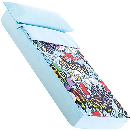 Sac couette pour lit 90 x 190/200 cm Music (sans garnissage) B01LXWJ9E3 Bebelindo