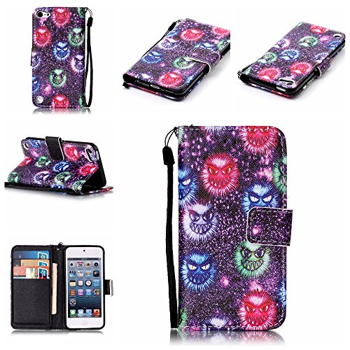 Coque pour apple ipod touch 5/6,housse en cuir ...