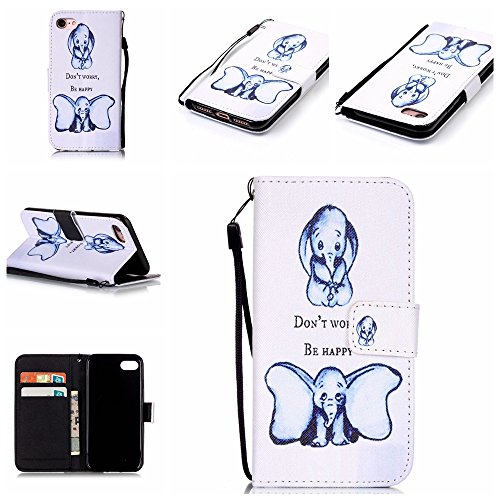 Coque pour iphone 7 (4,7 zoll),housse en cuir p...