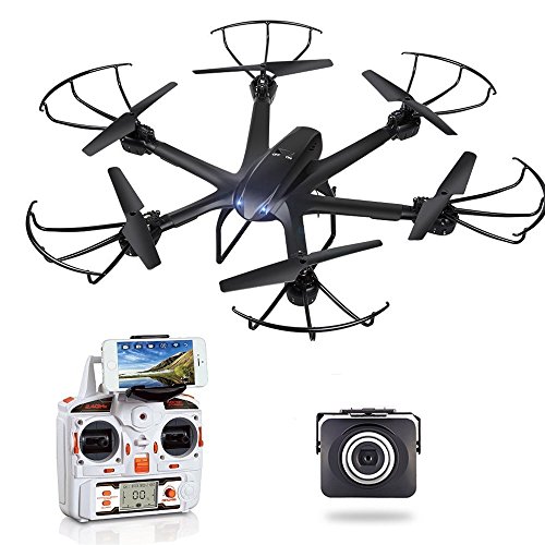 Rc hexacopter wifi fpv quadcopter drone avec ca...