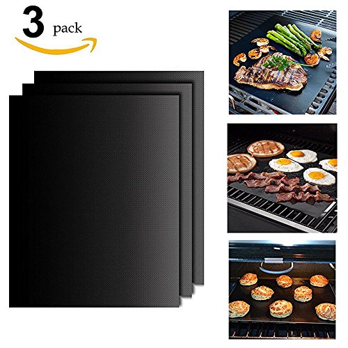 Pack de 3 Bâton Barbecue Non Tapis de cuisson M...