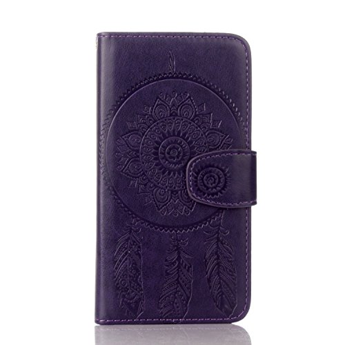 Coque pour samsung galaxy s6 edge,housse en cui...