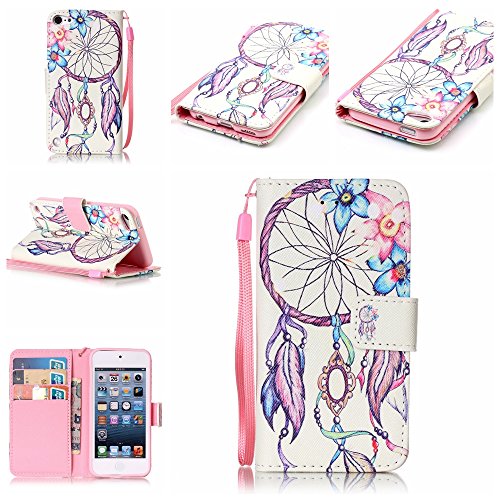 Coque pour apple ipod touch 5/6,housse en cuir ...