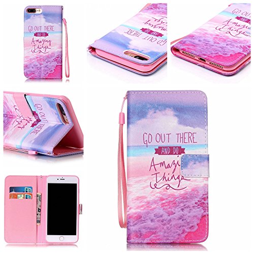 Pochette iPhone 7 Plus, Coque Apple iPhone 7 Pl...