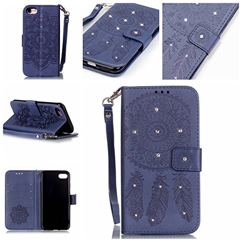 Coque pour iphone 7 (4,7 zoll),housse en cuir p...