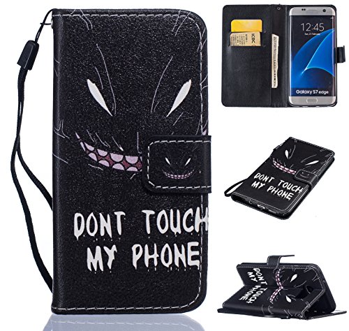 Coque pour samsung galaxy s7 edge,housse en cui...