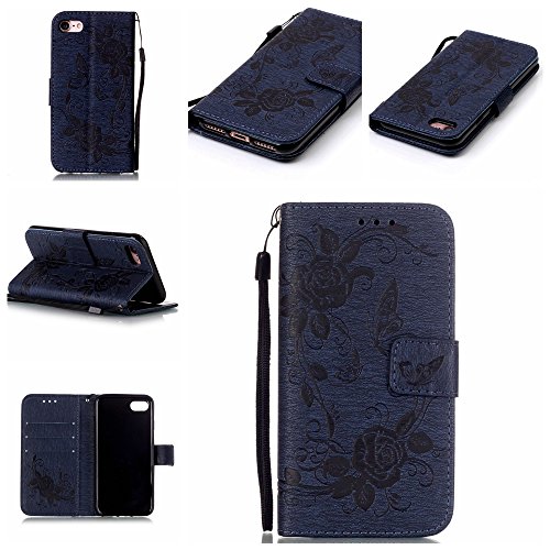 Coque pour iphone 7 (4,7 zoll),housse en cuir p...