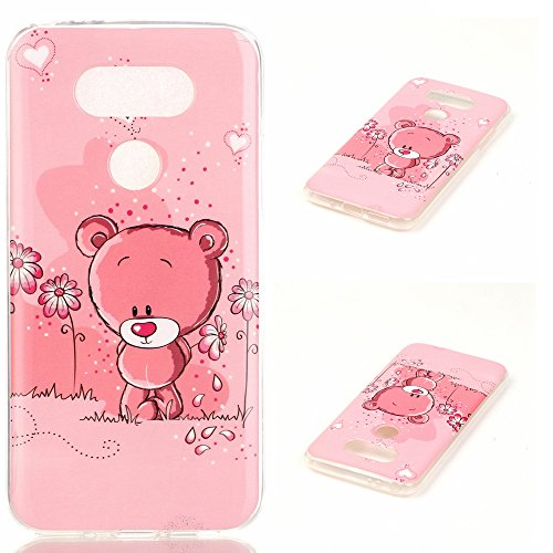 BONROY Coque pour lg g5,housse en cuir pour lg g5,imprimé étui en cuir pu cuir flip magnétique portefeuille etui housse de protection bonroy® coque étui case cover avec stand support avec des cartes de crédit slot et fonction support pour lg g5 code EAN B01LZIXUI7 