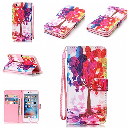 Coque pour iphone 6 6s (4,7 zoll),housse en cui...