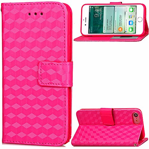 Coque pour iphone 7 (4,7 zoll),housse en cuir p...