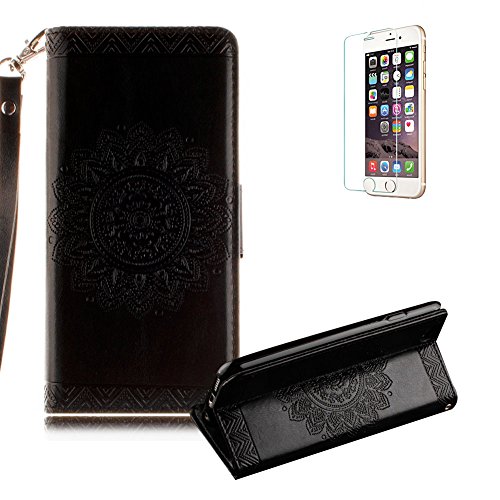 iPhone 6S Plus Lanyard Portefeuille Flip Housse...